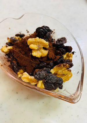 チョコ冷やしラーメン　　　白滝ダイエット-レシピのメイン写真