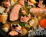 【生秋鮭アラ】アイヌ風チェプオハウ🐟️塩スープ簡単作り方6写真
