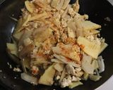 美味♪簡単♪鶏ミンチと筍と蓮根の金平風作り方6写真