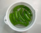 スナップエンドウの下ごしらえと塩茹で作り方4写真
