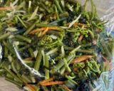 わらびと塩昆布の和え物♪作り方6写真