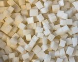 大根とかぼちゃのクリームチーズサラダ作り方1写真