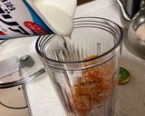みかんとヨーグルトのスムージー作り方1写真