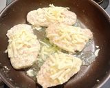 簡単⭐︎チーズチキンバーグvol.1作り方3写真