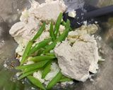 美活⭐︎カリフラワーとインゲンの白和え作り方6写真