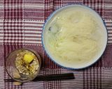 そうめんアレンジ レモンとオリーブオイル作り方3写真