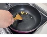 そら豆とベーコンのクリームパスタ★動画★作り方15写真