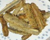 弁当♡節約♡牛蒡天ぷらの残りで甘辛炒め♡作り方1写真