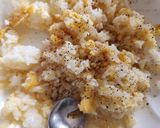 爆速2分♪簡単ランチ♪レンジで卵炒飯♪作り方2写真