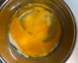 レンジ簡単梅味噌クリーム味オムライス弁当作り方9写真