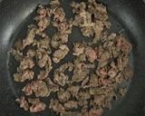 食欲そそる♡牛ごぼうの生姜チャーハン作り方3写真