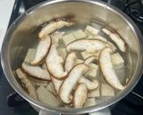 アサリと豆腐と椎茸の味噌汁作り方4写真