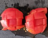 3分で超簡単🌟トマトと大葉のポン酢和え作り方1写真