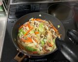 ほんだしで和風パスタ作り方4写真