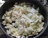 キャベツ大量消費！柚子胡椒香る和風焼そば作り方3写真