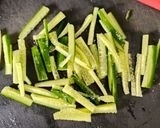 （作り置き◎）鶏胸ときゅうりのごま和え作り方2写真