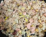 雑穀ご飯と冬野菜のオムライス作り方2写真