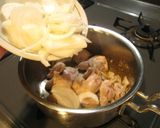 カレーで作る海苔&ベーコン作り方3写真