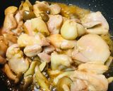 鶏肉とキノコのおろしあえ作り方2写真