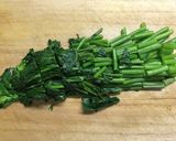 とう菜のみそ炒め作り方1写真