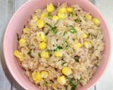 焼肉のたれでひき肉とコーンの炊き込みご飯作り方13写真