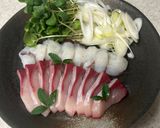 ぶりと生たこのしゃぶしゃぶ♪ニラだれで作り方4写真