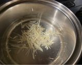 ニラとえのきのとろみ豆腐煮作り方2写真