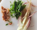 ザクザクえのき梅和え☆香味野菜☆お弁当作り方1写真