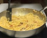 白味噌と豆乳のヘルシー和風カルボナーラ作り方14写真
