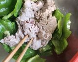 そば素麺に無限ピーマン豚バラ♪昼食夕食♪作り置き作り方2写真
