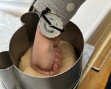 ＊□＊くま食パン＊□＊　ココアver作り方2写真