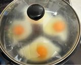 黄身が流れない！半熟目玉焼き作り方2写真