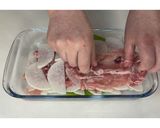 シャキシャキ大根と豚肉のレンジ蒸し★動画作り方8写真