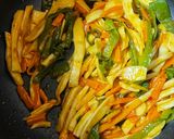 酢豚風のエリンギと野菜炒め⭐️作り方6写真