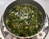余った卵白の救済♪卵白ワカメスープ作り方1写真