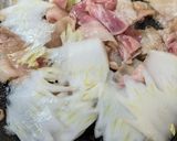 豚バラ白菜のポン酢醤油炒め❣ごま油香る♪作り方3写真