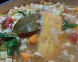 Pasta e Fagioli作り方14写真