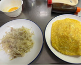 きゃべつともやしでとん平焼き作り方5写真