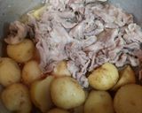 簡単夏の夕飯!居酒屋!豚肉じゃがの煮物作り方7写真