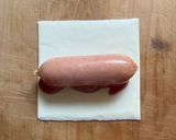 超簡単☆フランクフルト春巻き♪♪作り方1写真