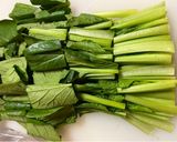 小松菜の玉子炒め♪作り方1写真