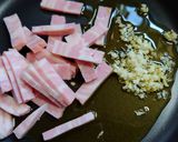 自家製ソース💫バジルとトマトのパスタ作り方3写真