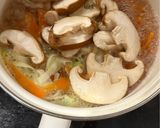野菜たっぷり中華風かき玉スープ作り方3写真