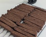 米粉入りココアビスコッティ作り方7写真