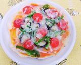 栄養士の卵考案☆餃子の皮で簡単ピザ作り方6写真