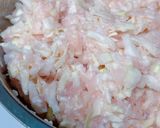 鶏キャベツのふわふわ焼き♪作り方2写真