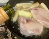 カジキとエシャロットのバター焼き作り方2写真