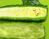 味付けは塩昆布!母のゴーヤチャーハン作り方1写真