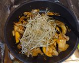 豚・キムチ・茄子・納豆・卵炒め作り方4写真