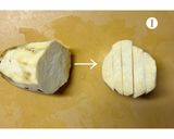 揚げずに簡単☆ホクホクさつまいもポテト作り方2写真